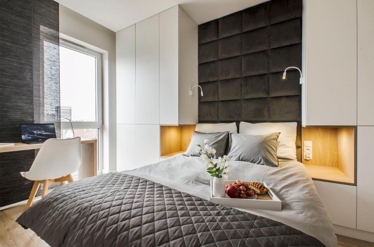 Sky Home- Ilumino Apartment -Centrum, Parking, Klimatyzacja, Dostep Na Kod Лодзь Экстерьер фото